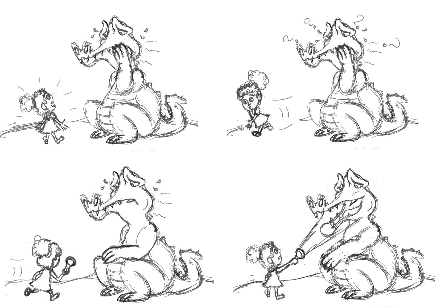 story of a crock having toothache